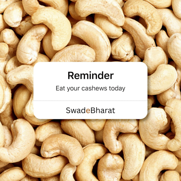 Swad e Bharat Essentials Premium Whole Cashews (1 x 1 kg) - Image 3