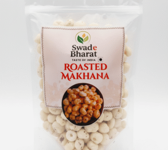 Swadebharat ka Premium Makhana 100g | Dry Fruits in Fresh, Raw Foxnut, Premium Lotus Seeds, Rich in Calcium, Natural & Crunchy, Fit for Fasting, Direct from Farm