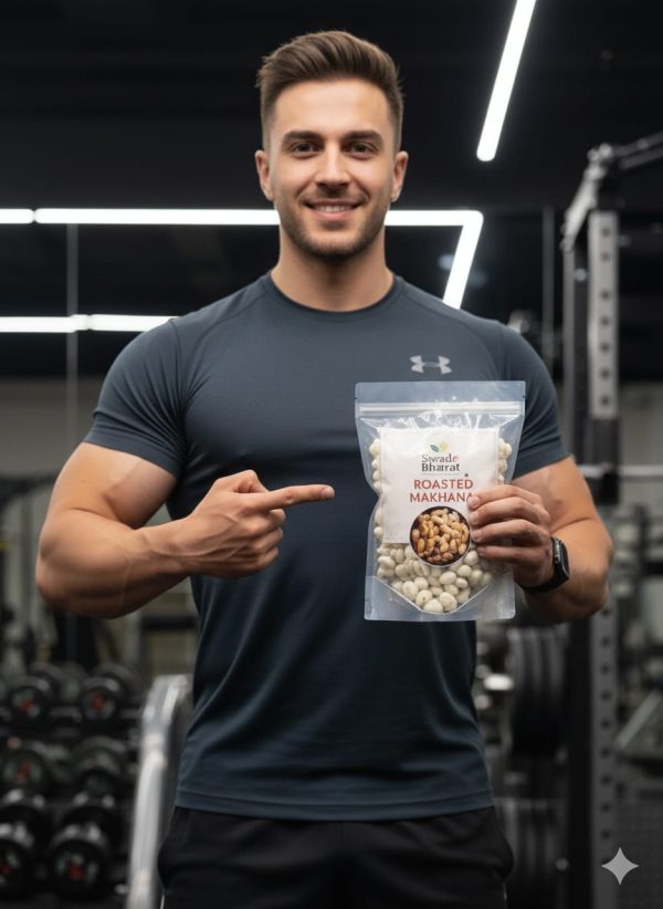 Swadebharat Premium Makhana (Foxnuts) 200gm | Jumbo Handpicked Lotus Seeds | High Protein, Gluten-Free, No Preservatives | Healthy Snack for All Ages - Image 5