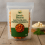 SWADEBHARAT Classic Salt & Black Pepper Makhana | Healthy Roasted Fox Nuts | Low Calorie, High Fiber, The Perfect Classic Snack | 80g